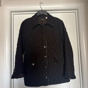 Chico’s Women's Black Quilted Jacket